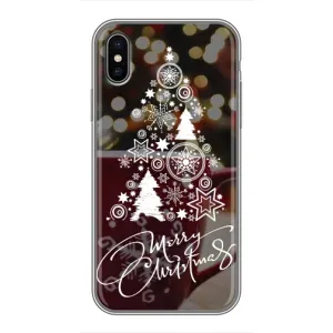 Різдвяні Чохли для iPhone Xs Max (VPrint) (Ялинка яскрава)