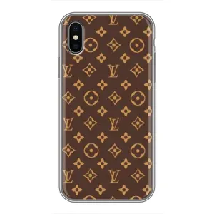 Чохли Луі Вітон для iPhone Xs Max (AlphaPrint - LOUIS VUITTON) (фон LOUIS VUITTON)
