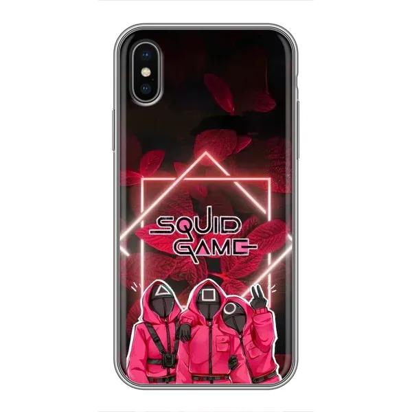 Чехол с принтом «Охранники Игра кальмара» для iPhone Xs Max