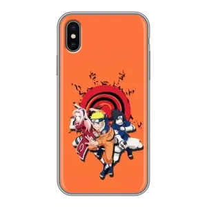 Naruto Anime Чохли для Епл Хс Макс (AlphaPrint) (команда Наруто)
