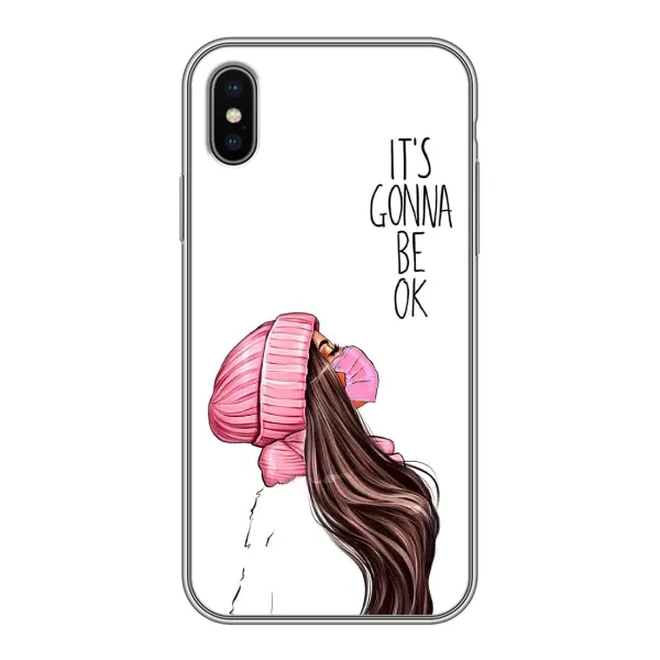 Чохол з принтом «Коронавірус» для iPhone Xs Max