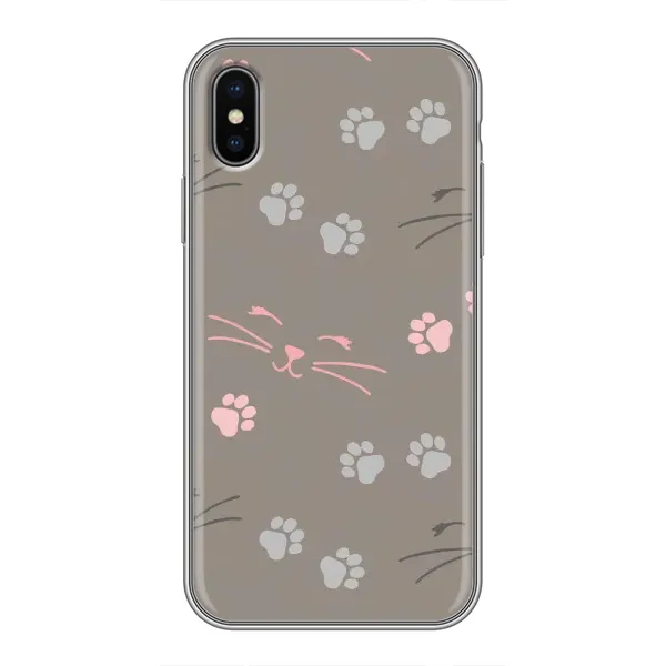 Чохол з принтом «Лапи і вуса» для iPhone Xs Max Чохол з принтом «Лапи і вуса» для iPhone Xs Max