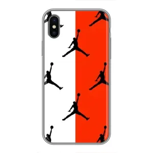 Чохли для iPhone Xs Max - з картинкою JORDAN (AlphaPrint) (Лого Джордан)