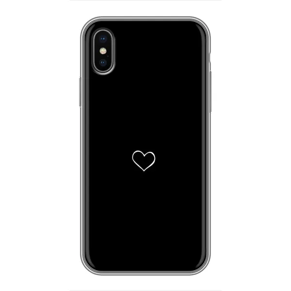 Чехол с принтом «Маленькое сердечко» для iPhone Xs Max