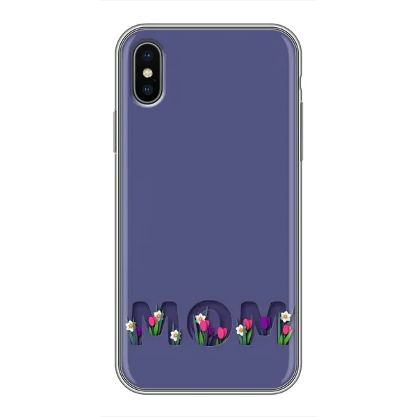 Чохол з принтом «Мама в квітах» для iPhone Xs Max