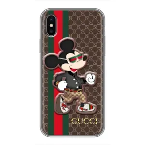 Чохли GUCCI для Епл Хс Макс (AlphaPrint) (Маус Гуччі)