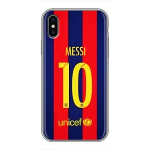 Чохли Мессі для iPhone Xs Max (AlphaPrint) (Messi Barca 10)