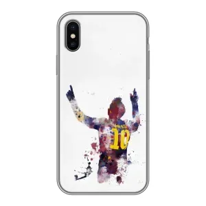 Чохли Мессі для iPhone Xs Max (AlphaPrint) (Messi Barca)