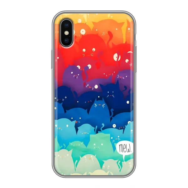 Чохол з принтом «Mew» для iPhone Xs Max Чохол з принтом «Mew» для iPhone Xs Max