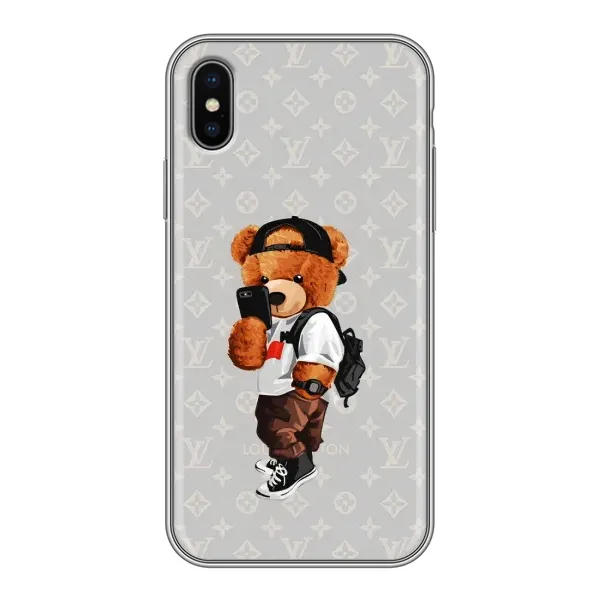 Чехол с принтом «Мишка Луи» для iPhone Xs Max