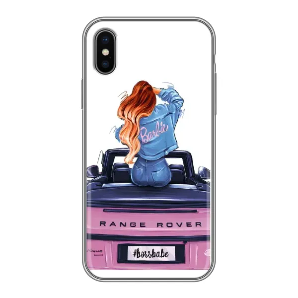 Чохол з принтом «На машині» для iPhone Xs Max