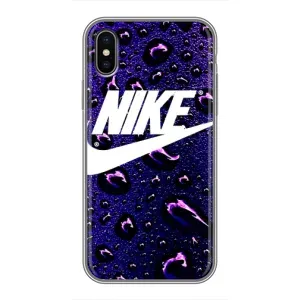 Чохол для iPhone Xs Max - з принтом Найк (AlphaPrint) (Найк принт)