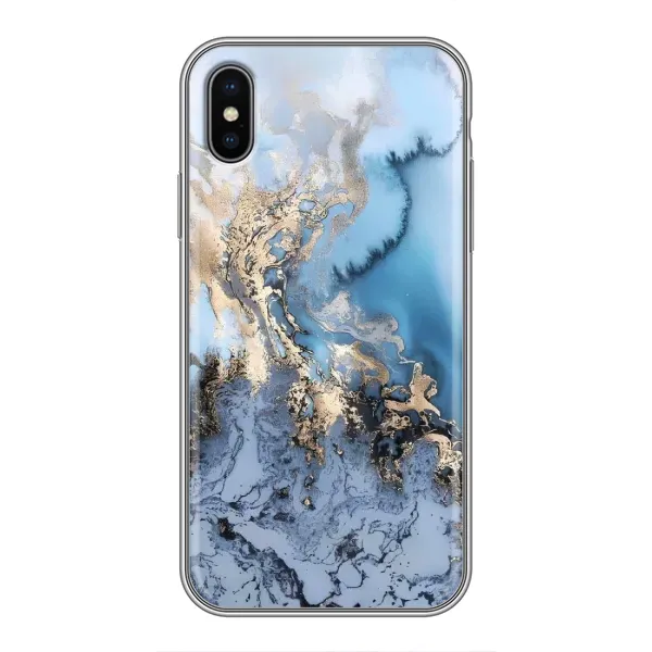 Чохол з принтом «Ніжний мрамор» для iPhone Xs Max