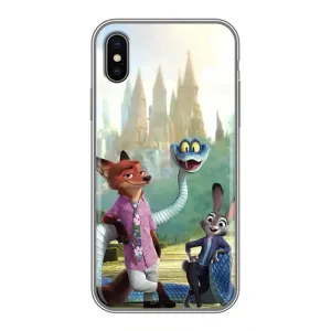 Чохол Зоотрополіс на iPhone Xs Max (Герої мультфільму Зоотрополіс)