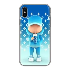 Круті Чохли Луі Віттон для iPhone Xs Max (AlphaPrint) (Хлопець LV)