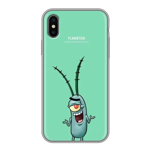 Чехол с принтом «Персонаж Планктон» для iPhone Xs Max
