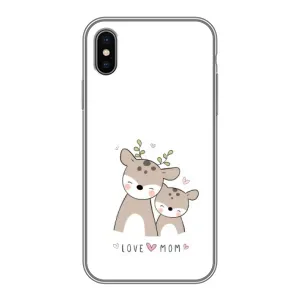Чохли для мами на iPhone Xs Max (Оленята мама і малюк)