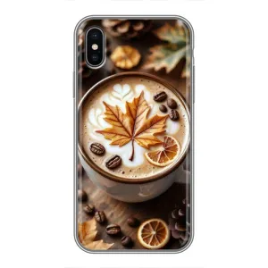 Чохол з унікальним дизайном 'Осінь з кавою' для iPhone Xs Max (Пряна кава)