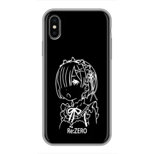 Чехлы Персонажи Аниме Наруто для iPhone Xs Max (AlphaPrint) (Re: Zero)