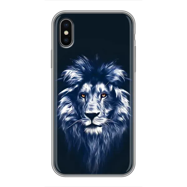 Чохол з принтом «Синій Лев» для iPhone Xs Max