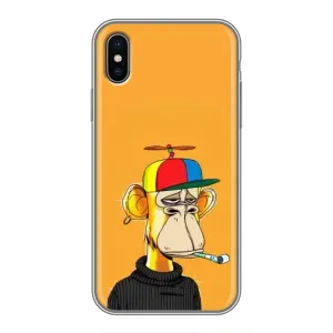 Чохли з Мавпами NFT для iPhone Xs Max (AlphaPrint) (Нудна мавпа NFT)