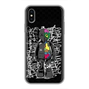 Чохли для iPhone Xs Max - Bearbrick Louis Vuitton (PREMIUMPrint) (Стиль Bearbrick)