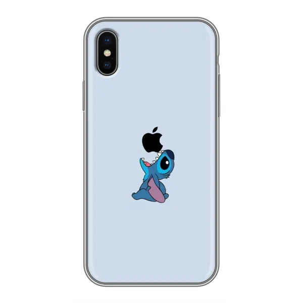 Чохол з принтом «Stitch apple» для iPhone Xs Max Чохол з принтом «Stitch apple» для iPhone Xs Max