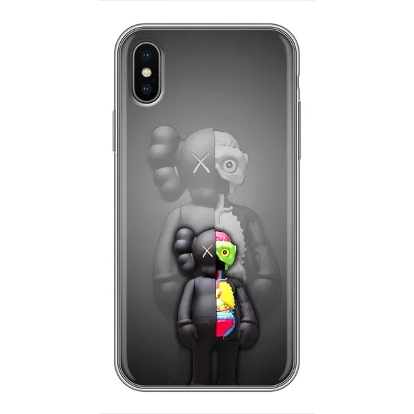 Чехол с принтом «Тело Bearbrick» для iPhone Xs Max