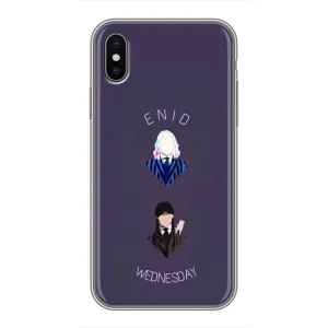 Чохли Венсдей на iPhone Xs Max Уенсдей (AlphaPrint) (Венздей і подруга)