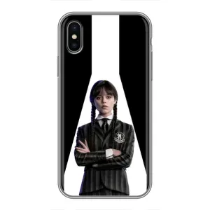 Чохли Венсдей на iPhone Xs Max Уенсдей (AlphaPrint) (W-Wednesday)