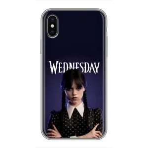 Силіконовий чохол з картинкою для iPhone Xs Max (Wednesday)