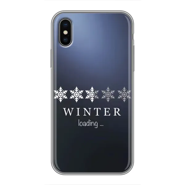 Чохол з принтом «Winter loading» для iPhone Xs Max Чохол з принтом «Winter loading» для iPhone Xs Max