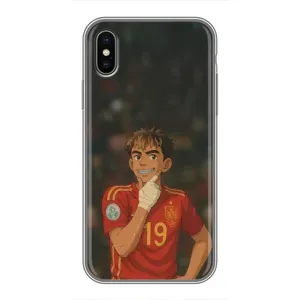 Чохол з футболістом Ламін Ямаль iPhone Xs Max (Ямаль аніме)