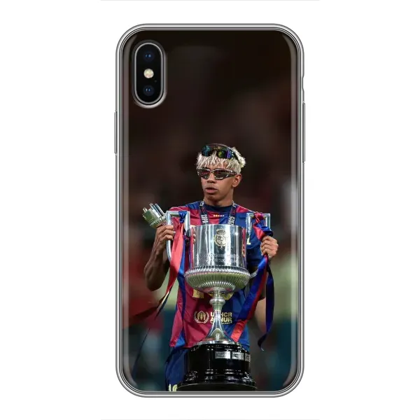 Чохол з принтом «Ямаль з кубком» для iPhone Xs Max