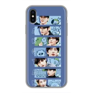 Чохли BTS для iPhone Xs (AlphaPrint) (Bangtan)