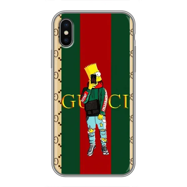 Чехол с принтом «Барт ГУЧЧИ» для iPhone Xs