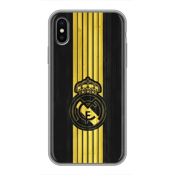 Чехол с принтом «фон Реал Мадрид» для iPhone Xs