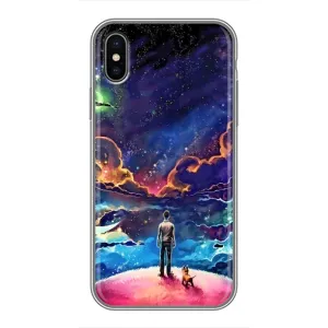 Космічні Чохли для Еппле Ікс-ес (VPrint) (Вид Галактики)