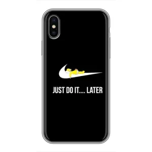 Чjхол з Сімпсонами для iPhone Xs (VPrint) (Гомер Later)