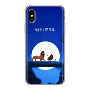 Чохол Король лев на Еппле Ікс-ес (Хакуна Матата)
