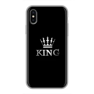 Чохол з принтом «KING» для iPhone Xs