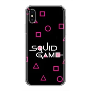 Чехол с принтом «Паттерн Игра кальмара» для iPhone Xs