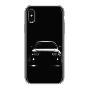 Чехол для Айфон Хс - с принтом БМВ (AlphaPrint) (Машина BMW)