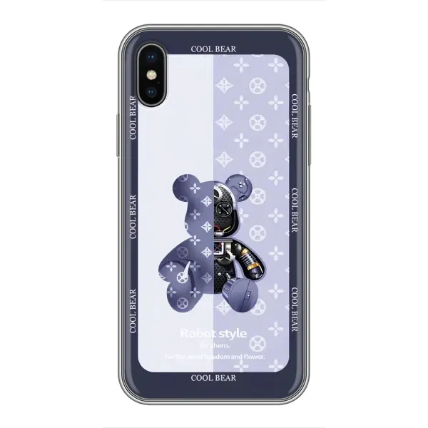 Чохол з принтом «Медведик LV» для iPhone Xs