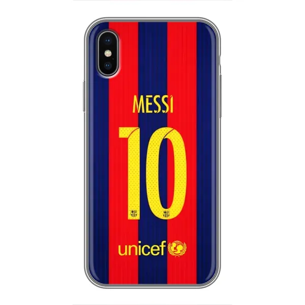 Чохол з принтом «Messi Barca 10» для iPhone Xs Чохол з принтом «Messi Barca 10» для iPhone Xs