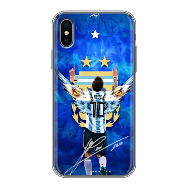 Чохол з принтом «Мессі збірна» для iPhone Xs
