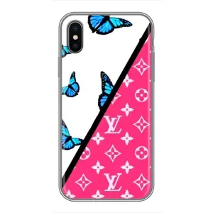 Бренднові Чохли для iPhone Xs - (PREMIUMPrint) (Мода LV)