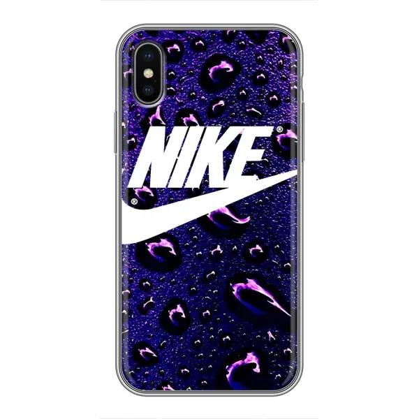 Чохол з принтом «Найк принт» для iPhone Xs
