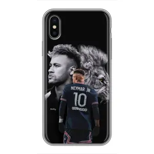 Чохол Неймар для iPhone Xs (AlphaPrint) (Неймар Лев)