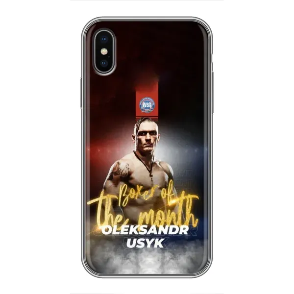 Чехол с принтом «Olexandr Usyk» для iPhone Xs